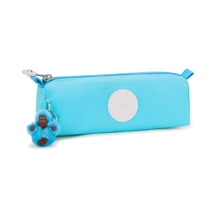 Kipling Women's Freedom Pencil Pouch, Small, Zipped, Water-Resistant, Pen Case, Poppy Aqua, 8.75''L x 2.5''H x 2.5''D, Kipling Women's Freedom Cosmetic Bag by KIPLING KIPLING - Image 4