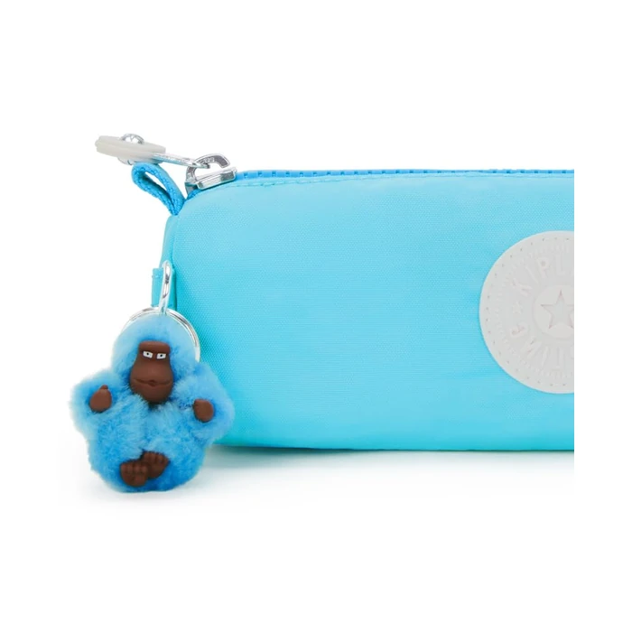 Kipling Women's Freedom Pencil Pouch, Small, Zipped, Water-Resistant, Pen Case, Poppy Aqua, 8.75''L x 2.5''H x 2.5''D, Kipling Women's Freedom Cosmetic Bag by KIPLING KIPLING - Image 5