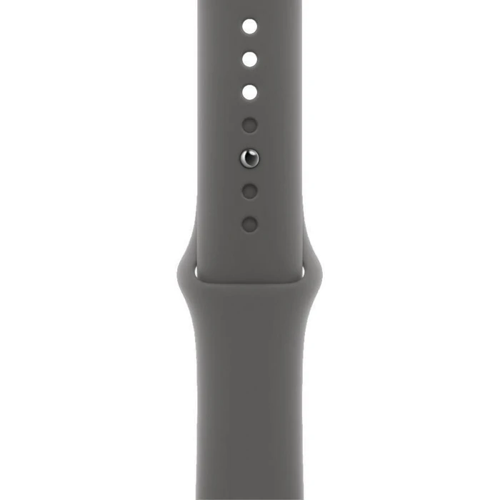 Apple Watch Series 10 (Cellular + GPS) - 64GB - 42mm - Silver Aluminum Case with Denim Rubber Sport Band - One Size by Apple - Image 3
