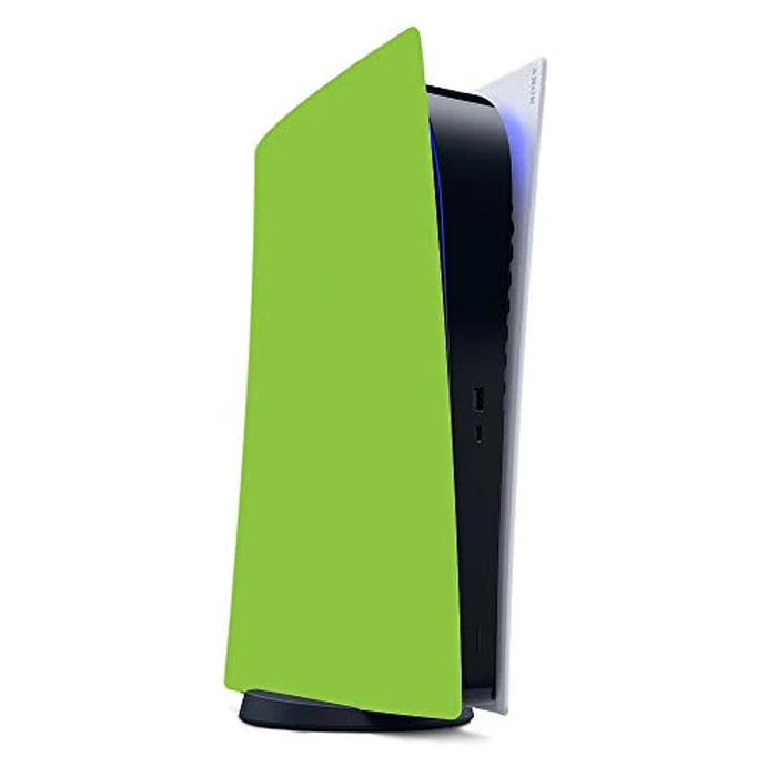 MightySkins Skin Compatible with PS5 / PlayStation 5 Digital Edition - Solid Lime Green | Protective, Durable, and Unique Vinyl Decal wrap Cover | Easy to Apply and Change Styles | Made in The USA by MIGHTY SKINS - Used - Good condition - CA$14.44