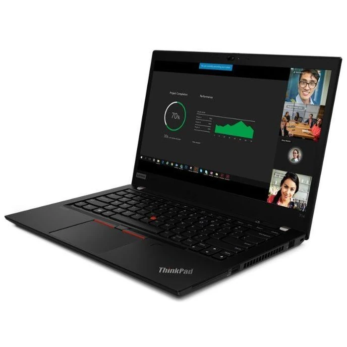 Lenovo ThinkPad T14 Gen 1 (Intel) Laptop 14" - Black - Intel Core i5-10210U 1.6GHz - 16GB RAM - 128GB by Lenovo - Image 2