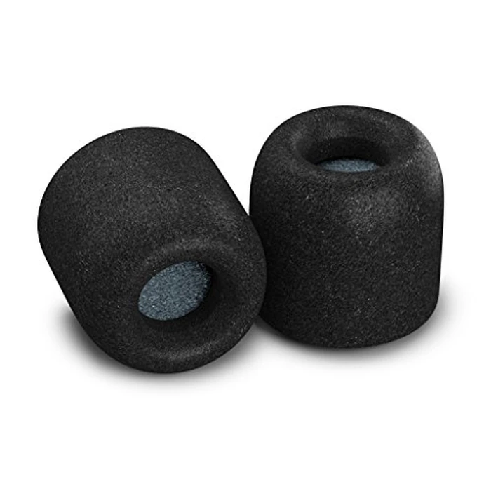 Comply Sport Pro Sx-600 Memory Foam Earphone Tips with SweatGuard, Secure Fit Replacement Earbud Tips for Active Lifestyle (Medium, 3 Pairs), Black, Model: 19-60201-11 by Comply - Used - Acceptable condition