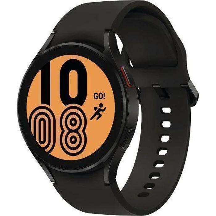 Samsung Galaxy Watch4 (Bluetooth) - 16GB - 46mm - Black Aluminum Case with Black Fluoroelastomer Sport Band by Samsung - Image 2