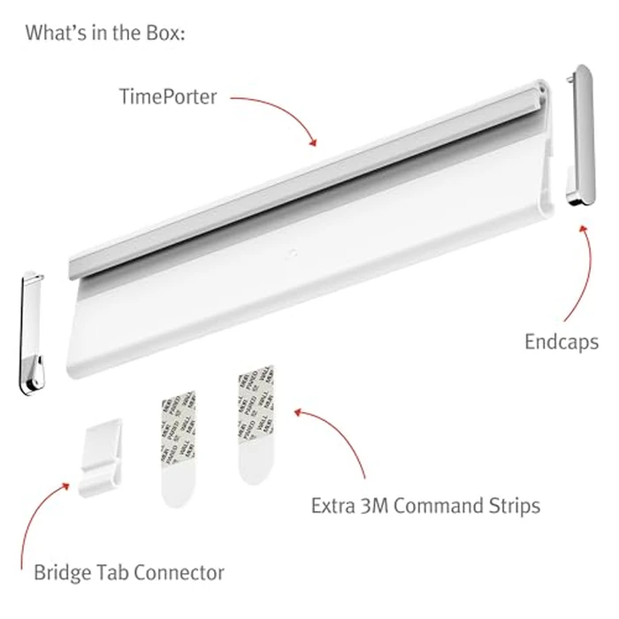 Twelve South TimePorter Watch Strap Organiser - Compatible with Apple Watch Bands, Display & Wall Organiser, Fits All Brands, Watch Strap Storage Rack for Smart Watch by Twelve South - Image 7