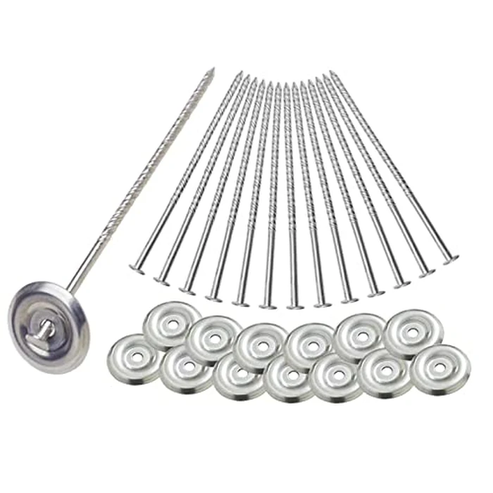 Uitose 14 Count Outdoor Rv Rug Stakes, Stainless Steel Spiral Patio Mats Stakes, Used for Fixing Rugs, Tents, Tarps, and RV Mats，Rv Camping Accessories for Outside,Camper Must Haves by Uitose - Used - Like New condition - US$17.09