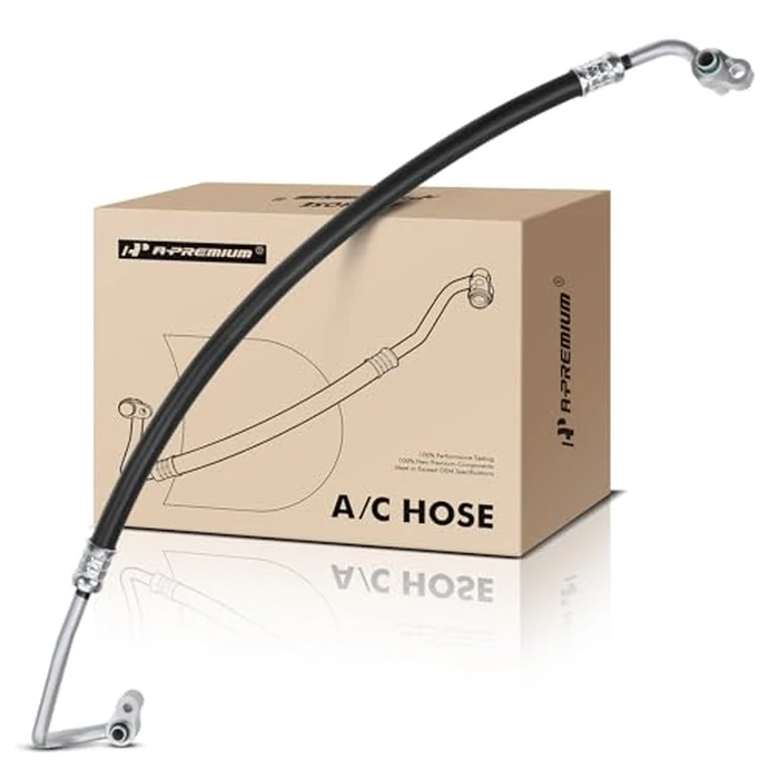 A-Premium A/C Discharge Line Hose Assembly Compatible with Mitsubishi Galant, 2004-2012, 2.4L, SOHC, Compressor to Condenser by A-Premium - Used - Good condition