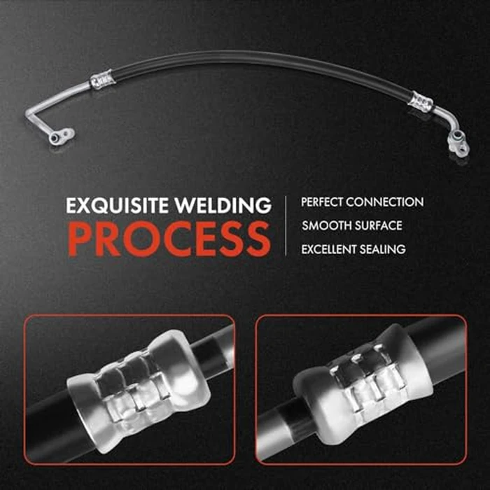 A-Premium A/C Discharge Line Hose Assembly Compatible with Mitsubishi Galant, 2004-2012, 2.4L, SOHC, Compressor to Condenser by A-Premium - Image 5