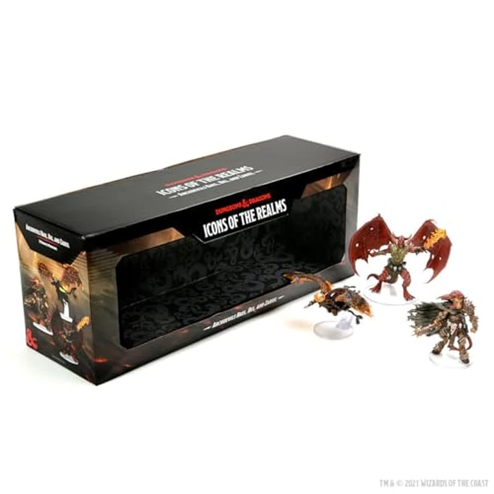 D&D Icons of The Realms: Archdevils - Bael, Bel, and Zariel | WizKids Miniatures by WizKids - Used - Like New condition - US$48.91