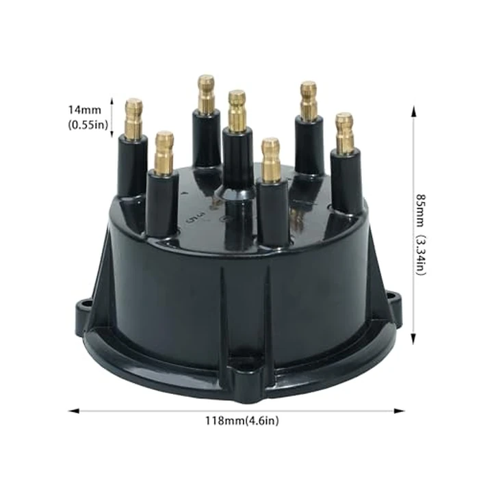 ENGINEMAN Distributor Cap and Rotor Kit for MerCruiser 4.3L V6 Engines with Thunderbolt IV/V HEI Ignition - Replaces 815407Q5, 815407A2, 18-5274, 815407Q02 by ENGINEMAN - Image 6