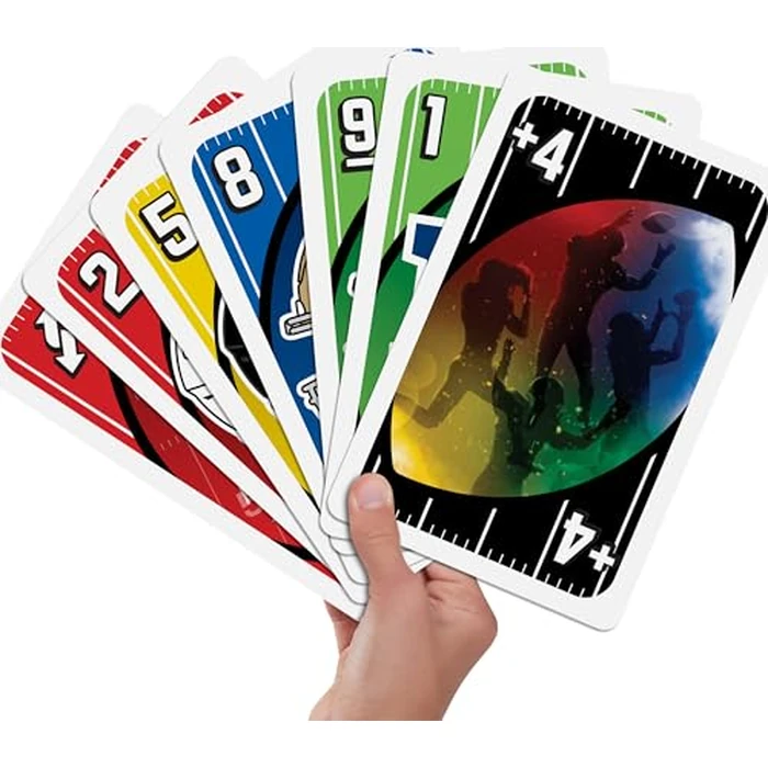 Mattel Games Giant UNO NFL Game for Kids, Adults & Family with Oversized Cards by Mattel Games - Used - Very Good condition - CA$13.80