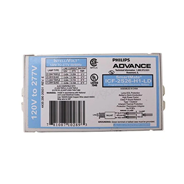 Advance 10289 - ICF-2S26-H1-LD Compact Fluorescent Ballast by Philips - Used - Good condition