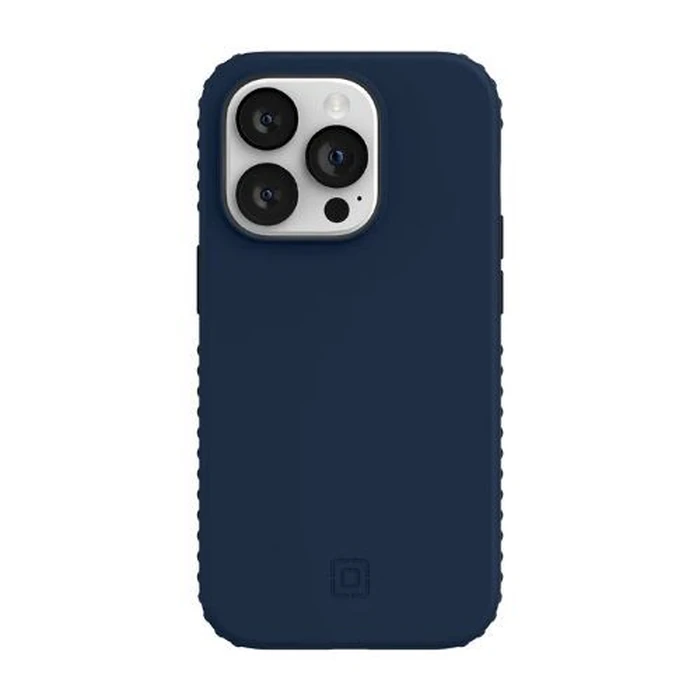 Incipio Grip Phone Case for iPhone 14 Pro - Midnight Navy/Inkwell Blue by Incipio - Refurbished - Excellent condition - US$5.48