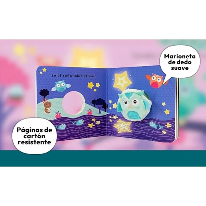 Estrellita, ¿dónde estás? / Twinkle, Twinkle, Little Star Finger Puppet Book (Spanish Edition) by Cottage Door Press - Image 6
