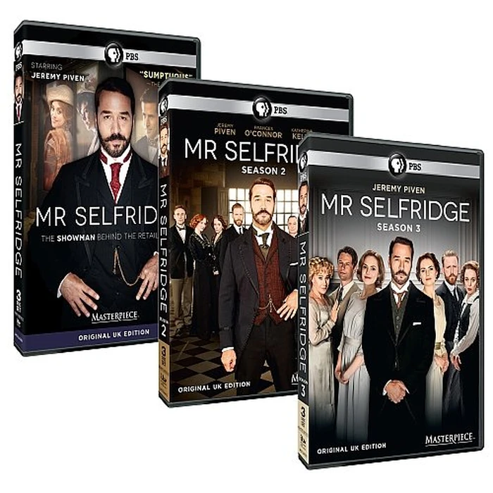 Masterpiece: Mr. Selfridge Seasons 1, 2 & 3 DVD Collection - Used - Very Good condition - US$34.95