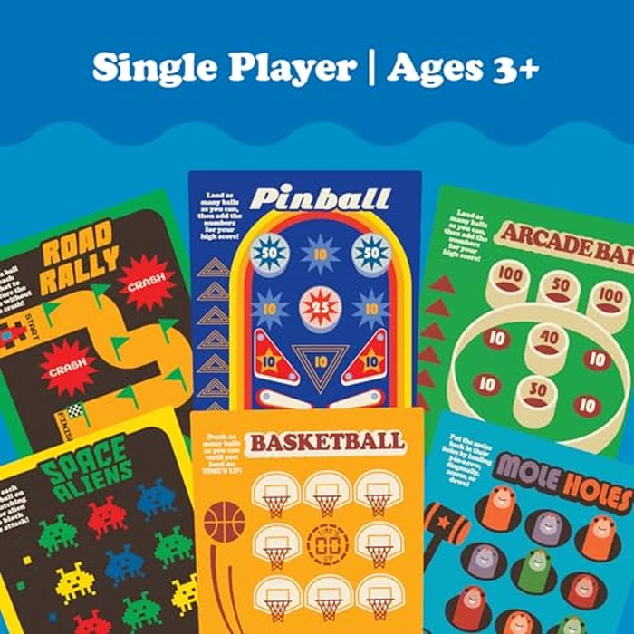 Playmonster Original Waterfuls Classic Handheld Water Games - Kids Games, Retro Travel Games, Fidget Toys for Kids, Autism Toys, 6 Interchangeable Back Panels, Screen Free Play, Portable, Ages 3+ by PlayMonster - Image 4