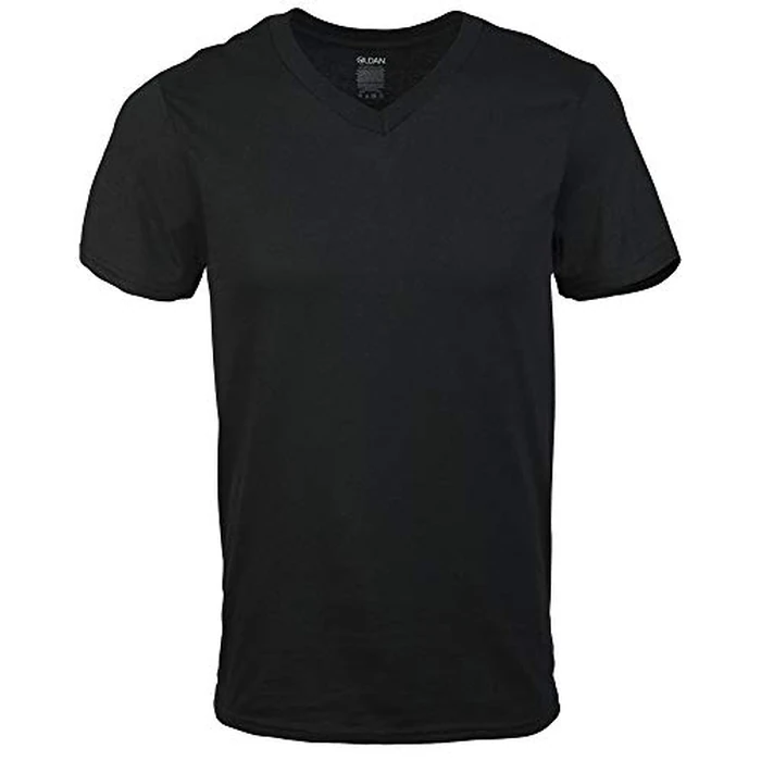 Gildan Men's V-Neck T-Shirts, Multipack, Style G1103, Black (6-Pack), 2X-Large by Gildan - Image 4