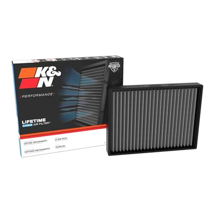 K&N LIFETIME Cabin Air Filter: Premium, Washable, Clean Air for your Cabin: Compatible with 2021-2025 Toyota/Lexus: 4Runner, Land Cruiser, Sequoia, Tundra, Tacoma, GX550, LS500, LX600, VF2080 by K&N - Image 1
