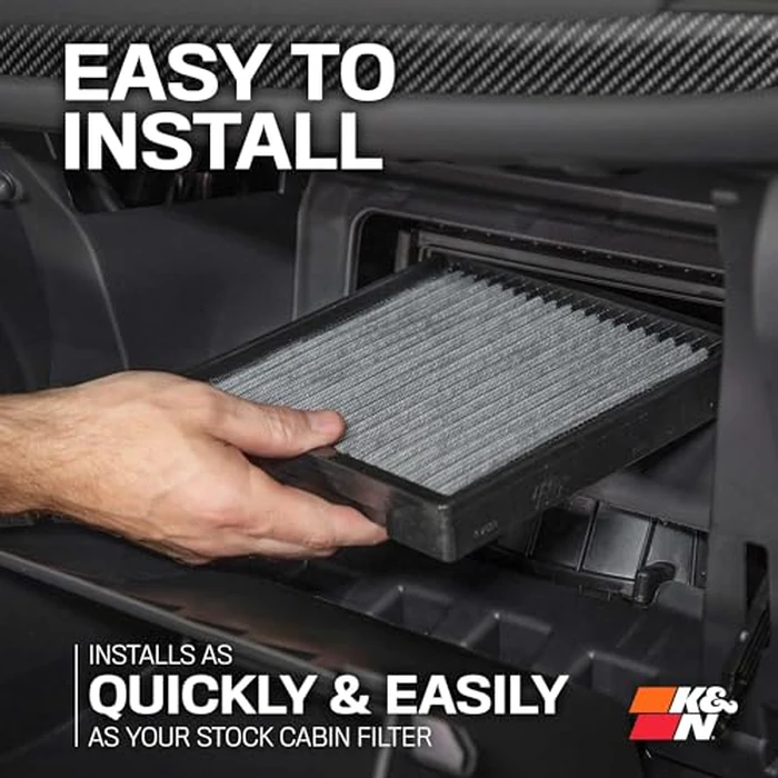 K&N LIFETIME Cabin Air Filter: Premium, Washable, Clean Air for your Cabin: Compatible with 2021-2025 Toyota/Lexus: 4Runner, Land Cruiser, Sequoia, Tundra, Tacoma, GX550, LS500, LX600, VF2080 by K&N - Image 9