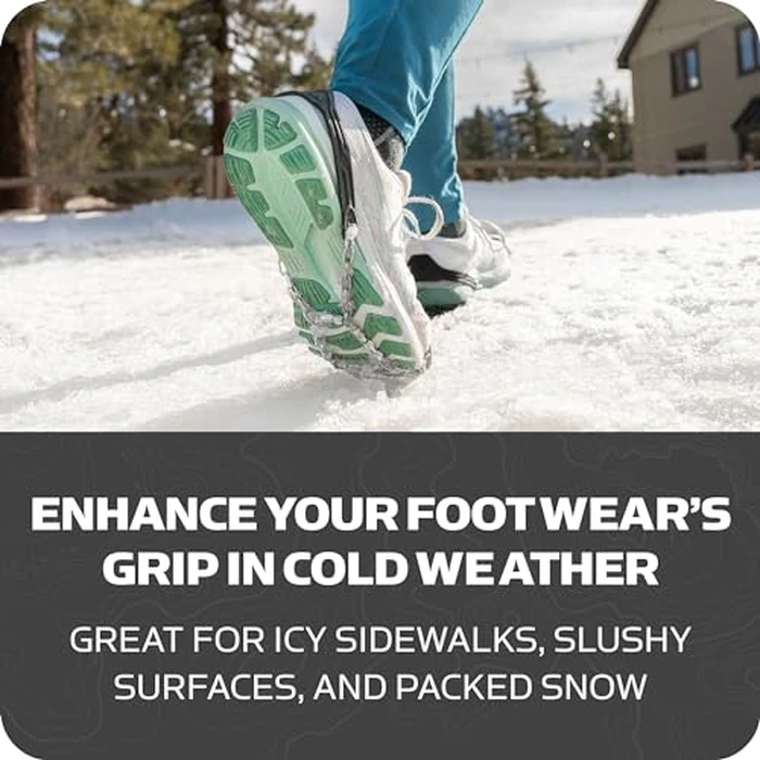 Yaktrax Diamond Go All Surface Traction Cleats for Walking on Ice and Snow by YakTrax - Image 2