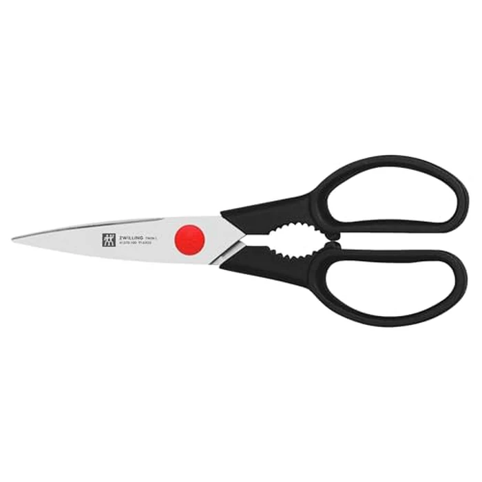 ZWILLING Twin L Premium Heavy Duty Ultra Sharp Stainless Steel Multi-Function Kitchen Shear, Detachable, Kitchen Scissors for Chicken Fish Meat Vegetables by ZWILLING J.A. HENCKELS - Used - Acceptable condition - CA$24.33
