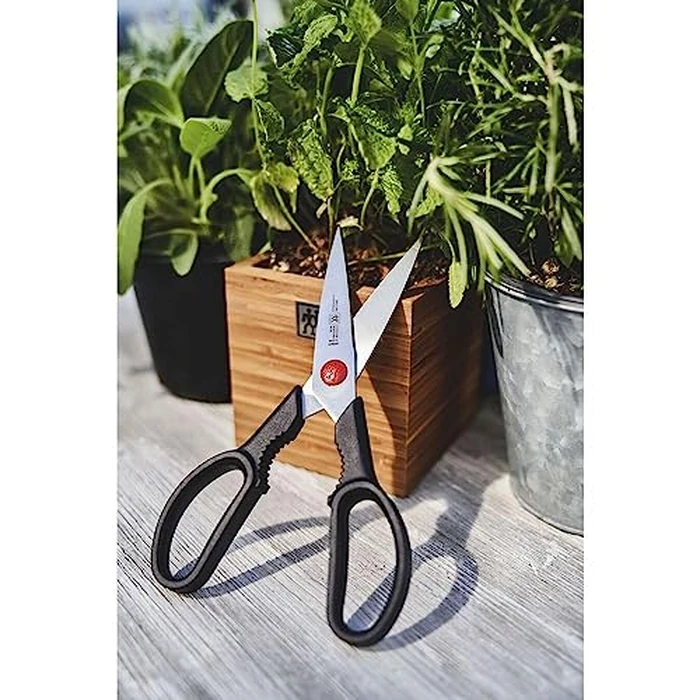 ZWILLING Twin L Premium Heavy Duty Ultra Sharp Stainless Steel Multi-Function Kitchen Shear, Detachable, Kitchen Scissors for Chicken Fish Meat Vegetables by ZWILLING J.A. HENCKELS - Image 2