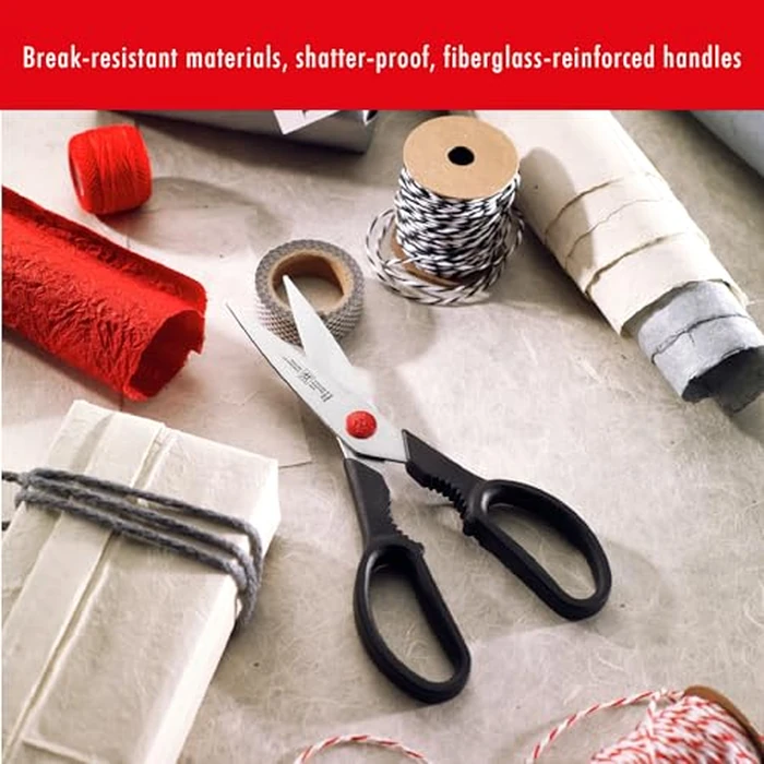 ZWILLING Twin L Premium Heavy Duty Ultra Sharp Stainless Steel Multi-Function Kitchen Shear, Detachable, Kitchen Scissors for Chicken Fish Meat Vegetables by ZWILLING J.A. HENCKELS - Image 4