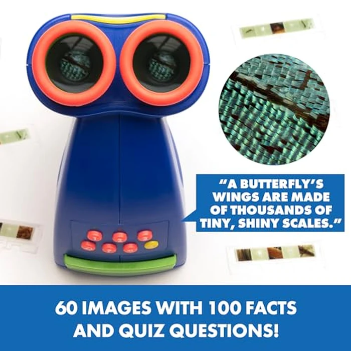 Educational Insights GeoSafari Talking Microscope - Kids Microscope Toy Featuring Bindi Irwin, Interactive STEM Toys and Science Kits for Kids 3-5, Preschool Science for Toddlers by Educational Insights - Image 3