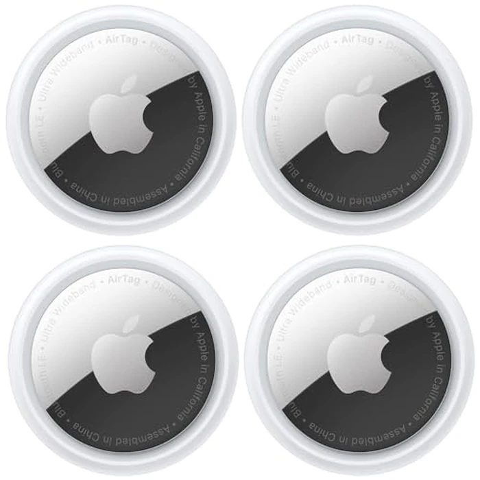 Apple AirTag Tracking Device, 4-Pack (Renewed) by Apple - Refurbished condition