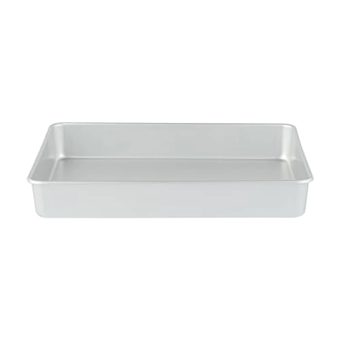 Restaurantware-Met Lux 13 x 9 x 2 Inch Straight-Sided Baking Tin, 1 Rectangular Cake Pan - Oven-Ready, Freezable, Anodized Aluminum Baking Sheet Cake Pan, Greaseproof, for Birthday by Restaurantware - Used - Very Good condition - CA$18.21