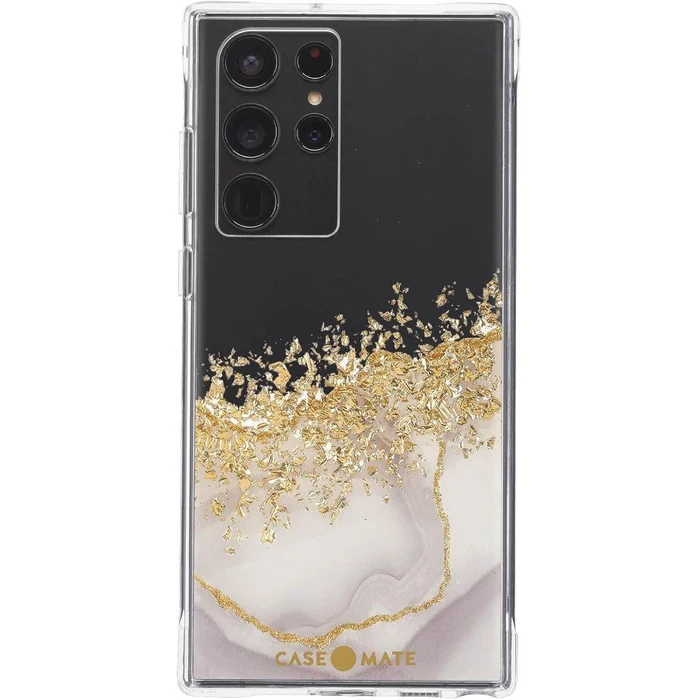 Case-Mate Karat Marble Series Phone Case for Galaxy S22 Ultra - Karat Marble by Case-Mate - Image 4