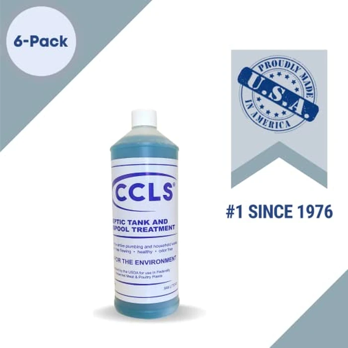 CCLS Septic Tank and Cesspool Treatment Additive/Organic Enzyme Producing Bacteria/Non-Toxic/Non-Hazardous/Non-Corrosive (6-Quarts) by ccls - Image 3