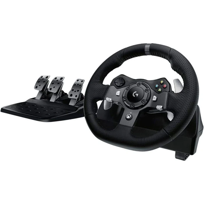 Logitech G290 Driving Force Racing Wheel for Xbox Series X|S | Xbox One | PC - Black by Logitech - Image 1