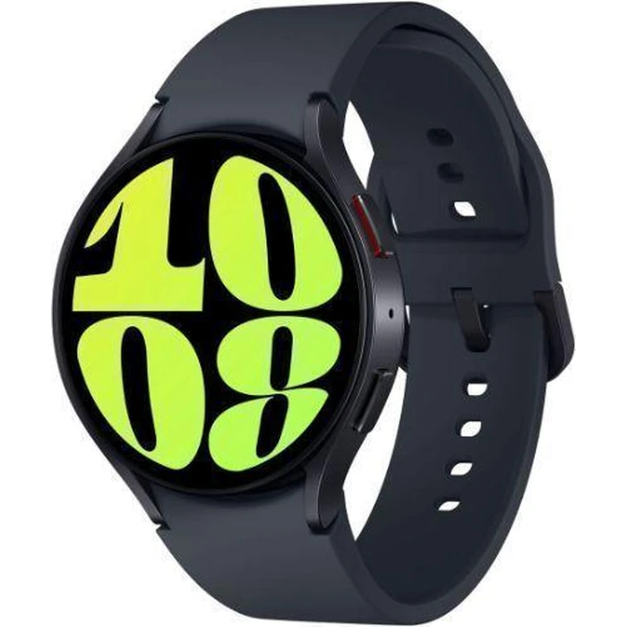 Samsung Galaxy Watch6 (Bluetooth) - 16GB - 40mm - Graphite Aluminum Case with Black Fluoroelastomer Sports Band by Samsung - Image 2