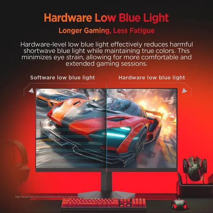 ABS 24"(23.8" viewable) Full HD 1080P 260Hz Fast IPS with AMD FreeSync 1ms HDR400 Anti-Glare Low Blue Light HDMI DisplayPort VESA Mount Gaming by ABS - Image 10