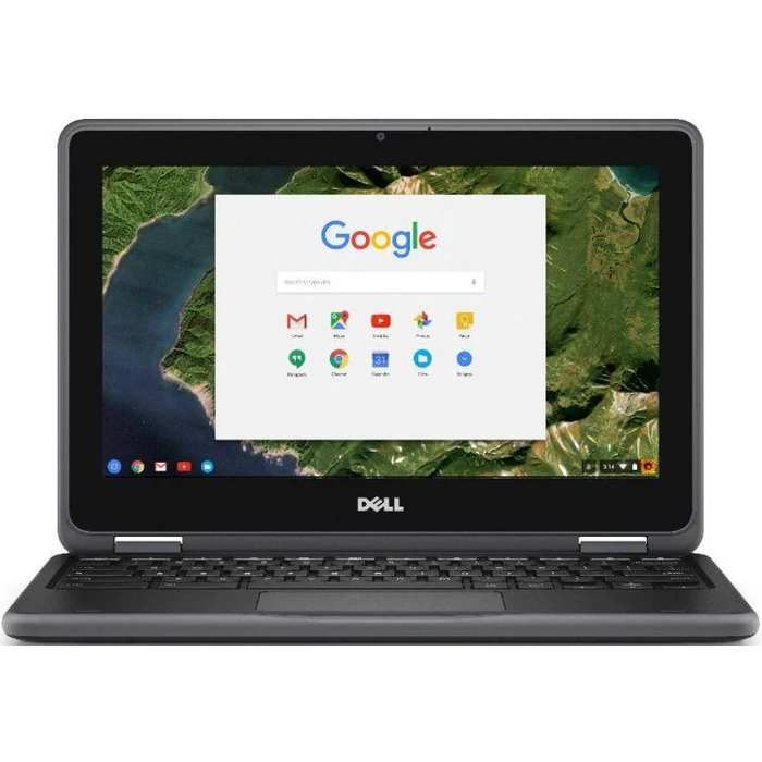 Dell Chromebook 11 3189 2-in-1 Laptop 11.6" - Black - Intel Celeron N3060 1.6GHz - 4GB RAM - 32GB by Dell - Image 1