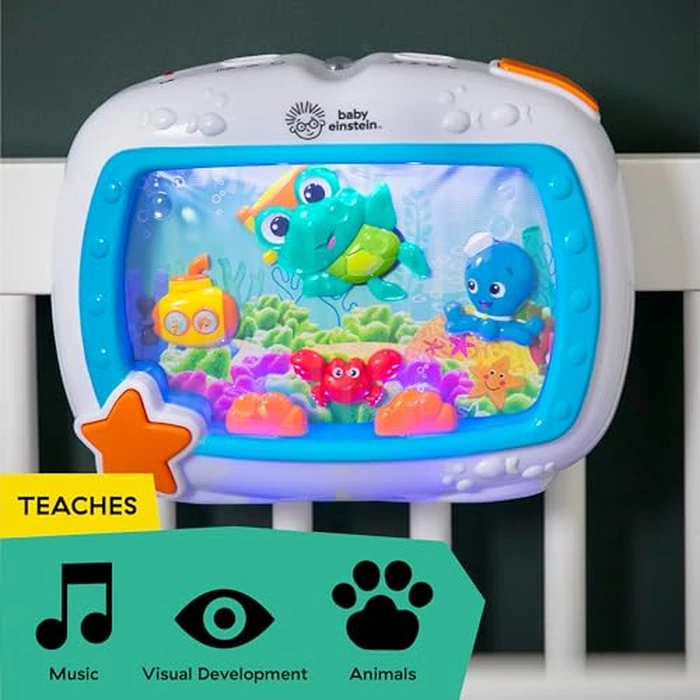 Baby Einstein Sea Dreams Soother Musical Crib Toy and Sound Machine, Newborn and up by Baby Einstein - Image 7