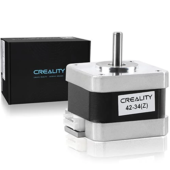 Creality Official 42-34(Z) Stepper Motor, 3D Printer Z-Axis Stepping Motor 2 Phase 0.8A 1.8 Degree 0.4 N.M, Compatible with CR-10 Series Ender-5 Series and Ender-3 Series Z-axis by Creality - Used - Very Good condition