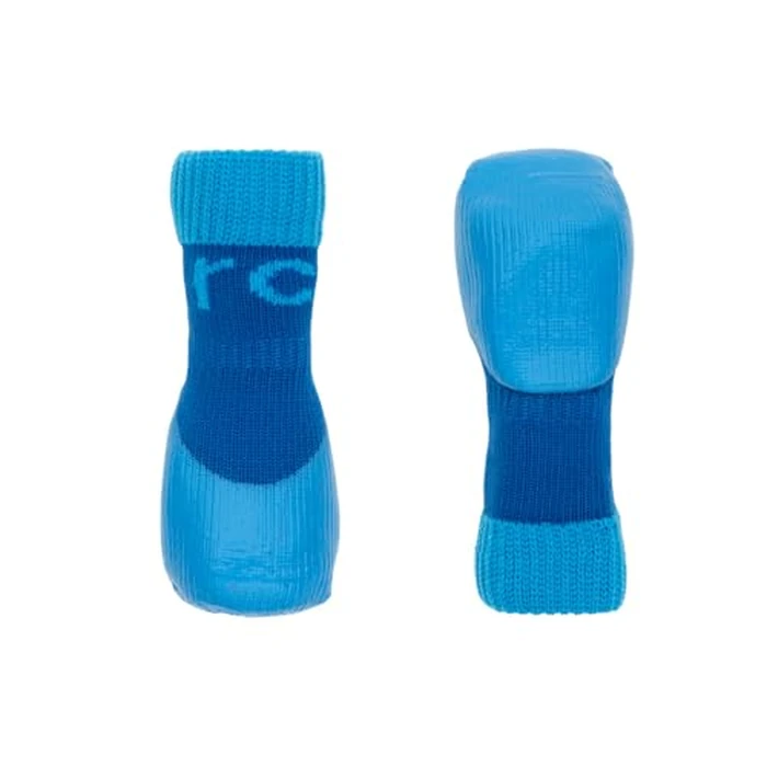 RC Pet Products Sporty PAWks Anti-Slip, Stylish, Functional, Protective Dog Socks | X-Small, Electric Blue/Cyan by RC Pet Products - Image 1