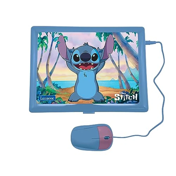 Lexibook Stitch Bilingual Talking Educational Laptop - 124 Activities in French and English by Lexibook - Image 2