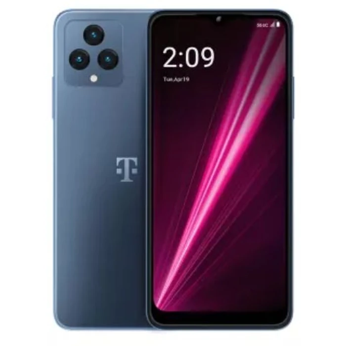 T-Mobile Revvl 6 5G - 64GB - Blue - T-Mobile by T-Mobile - Refurbished - Good condition - US$89.93