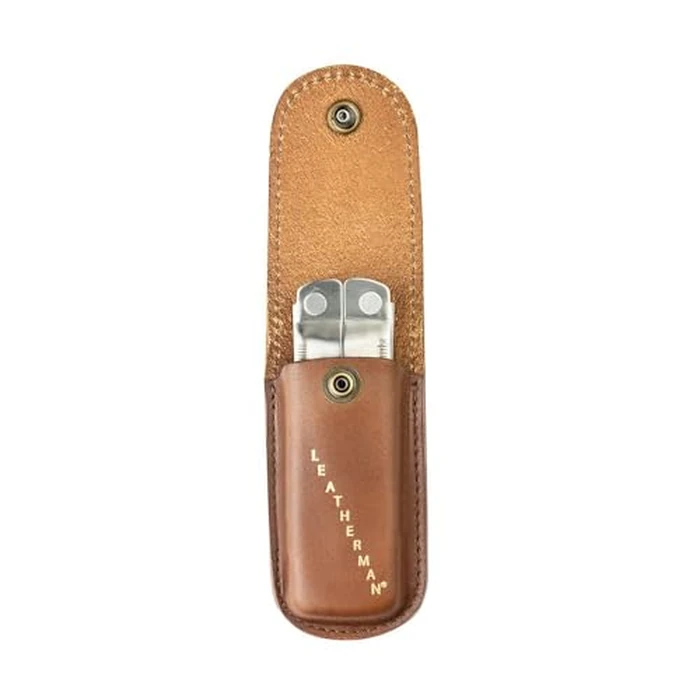 LEATHERMAN, Heritage Leather Snap Sheath for Multi-Tools, Brown, Large by Leatherman - Image 2