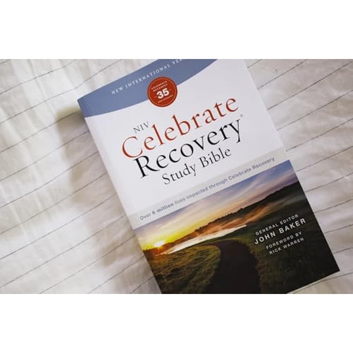 NIV, Celebrate Recovery Study Bible (35th Anniversary Edition), Paperback, Comfort Print by HarperCollins Children's Books - Image 1