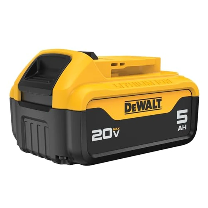 DEWALT 20V MAX XR Battery, Lithium Ion, 5.0Ah (DCB205) by DEWALT - Used - Like New condition - US$50.00
