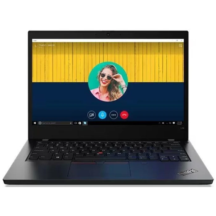 Lenovo ThinkPad L14 (Gen 1) Intel Laptop 14" - Black - Intel(R) Core(TM) i7-10510U 2.3GHz - 16GB RAM - 256GB by Lenovo - Image 1