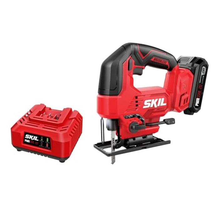20 Brushless 20V Jig Saw w/2.0Ah Battery & Standard Charger by SKIL - Image 1