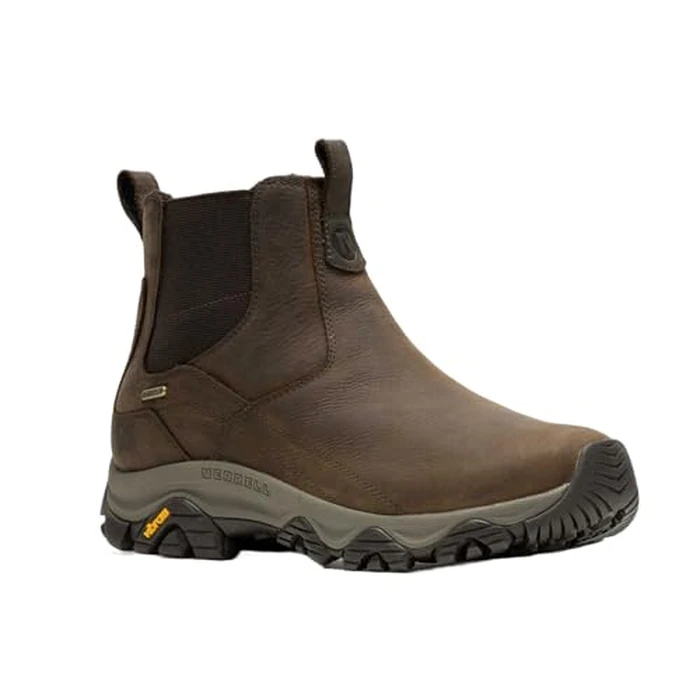 Merrell Men's Moab Adventure 3 Chelsea Polar Wp Winter Boot, Earth, 11 W US by Merrell - Used - Like New condition - CA$98.16