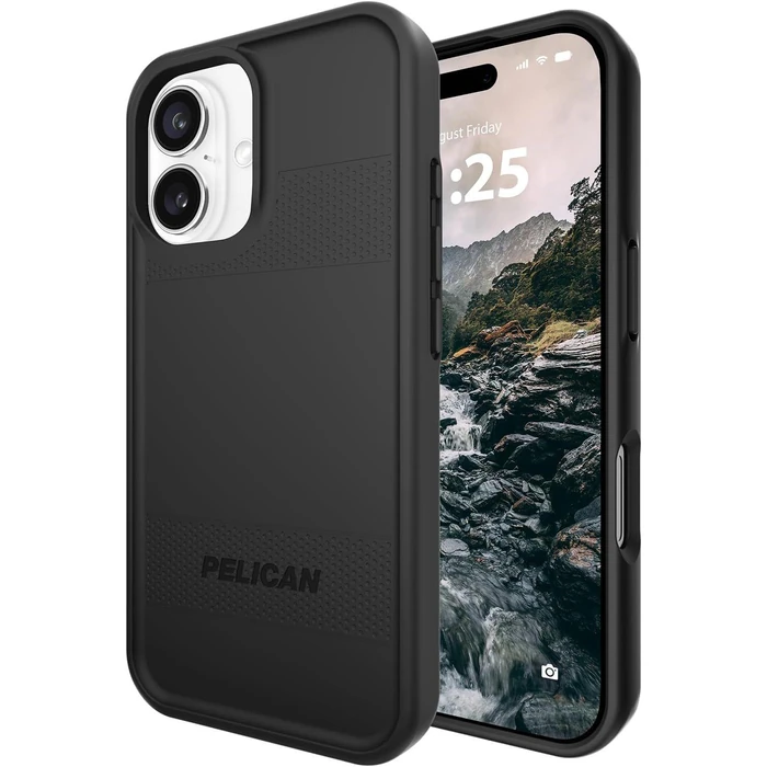 Pelican Protector Phone Case with MagSafe for iPhone 16 - Black by Pelican - Image 1