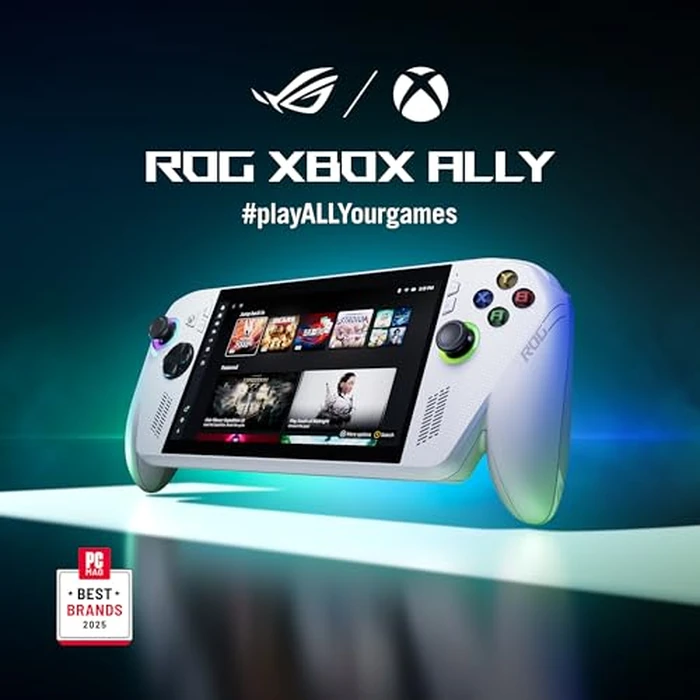 ROG Xbox Ally (2025) Handheld Gaming Console, 7” Full HD 120Hz Touchscreen Display, AMD Ryzen(TM) Z2 A with AMD Radeon(TM) Graphics, 16GB, 512GB, RC73YA-XB_ALLY.Z2A.16 - Windows by Asus - Image 3