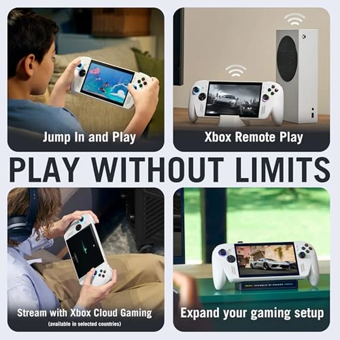 ROG Xbox Ally (2025) Handheld Gaming Console, 7” Full HD 120Hz Touchscreen Display, AMD Ryzen(TM) Z2 A with AMD Radeon(TM) Graphics, 16GB, 512GB, RC73YA-XB_ALLY.Z2A.16 - Windows by Asus - Image 9