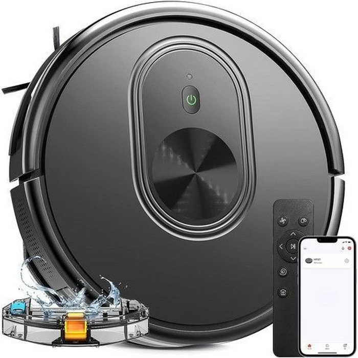 XIEBro Robot 3 in 1 Robotic Vacuum and Mop Combo - Black by XIEBro - Refurbished - Excellent condition
